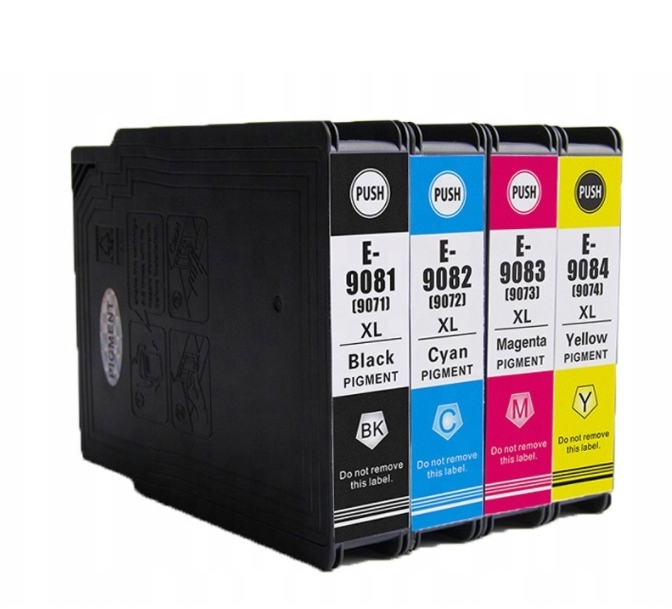 4x Inkoust pro Epson WF-6590DWF WF-6590DTWFC WF-6590D2TWFC WF-6090 WF-6590