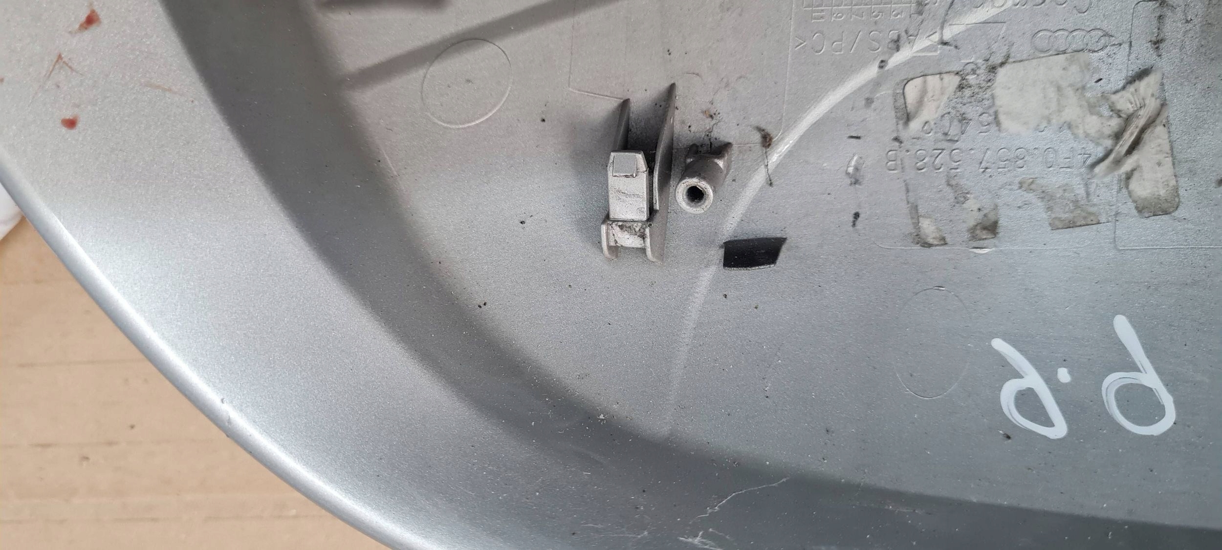 A6 C6 LIFT cover cap mirrors right LX7W 4F0857528B