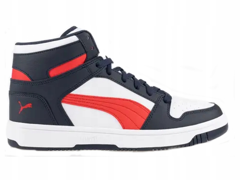 Pánské boty Puma Rebound 369573-29 vysoké eko kůže 44,5
