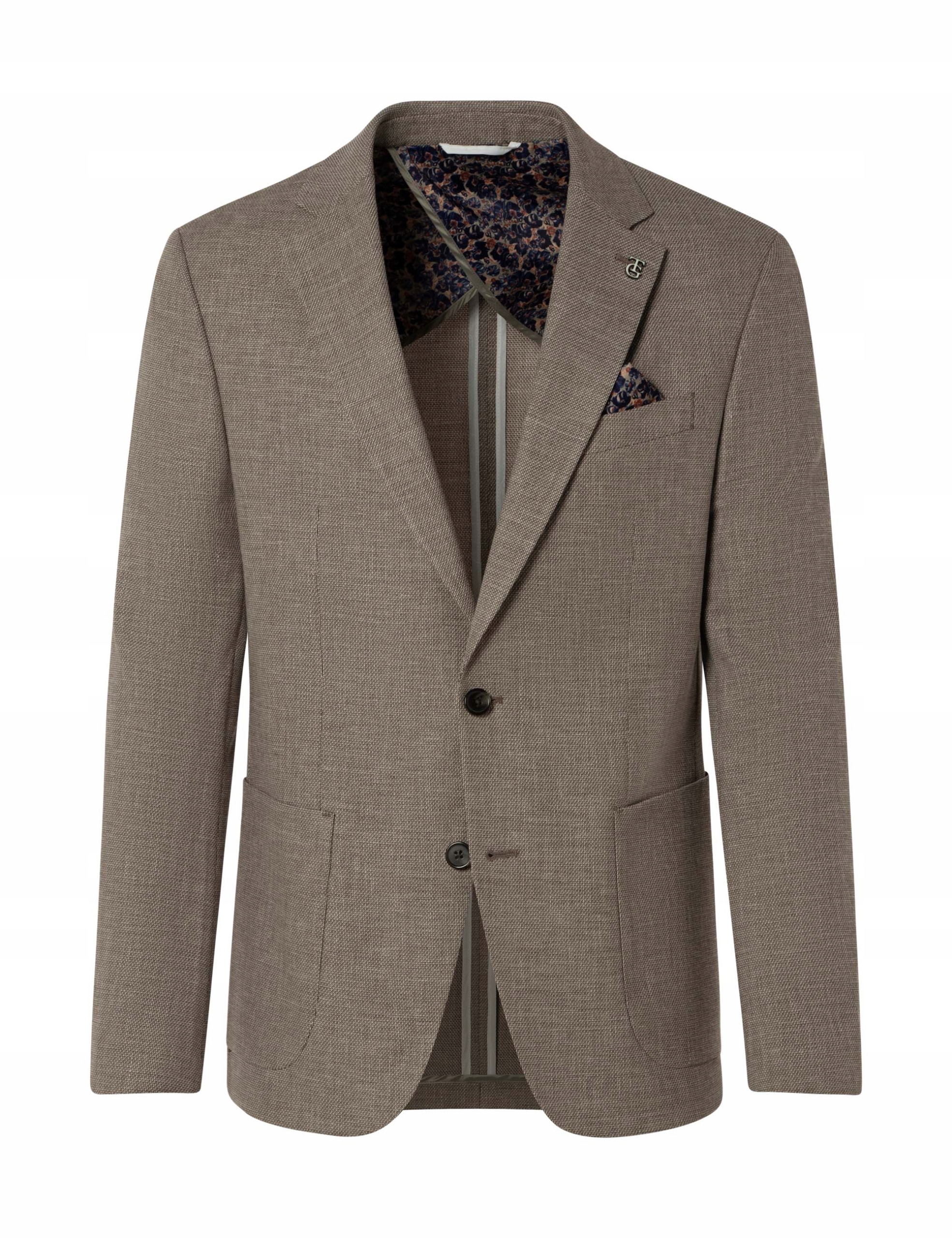 Thomas Goodwin Velké Rozměry Sako Lněné Casual vel. 64 obj. 144 cm