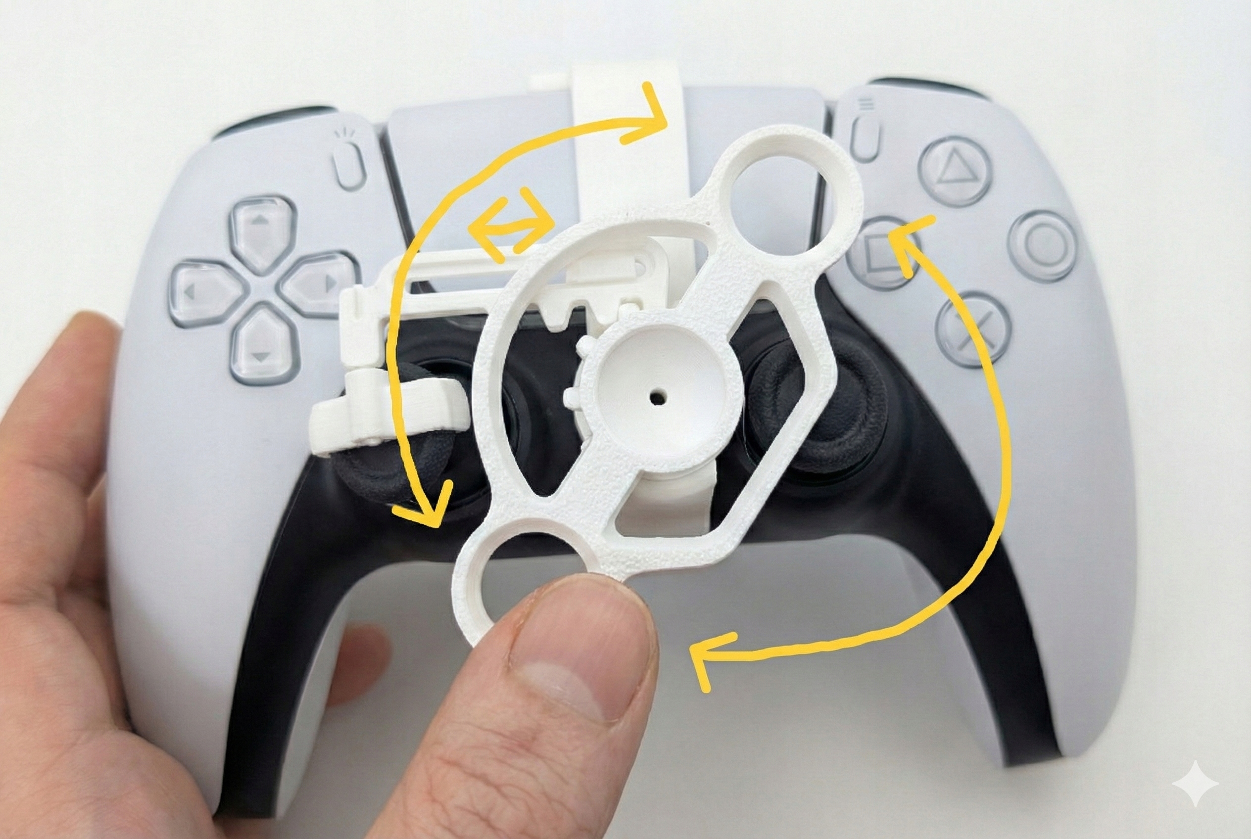 Mini kierownica do pada PS5 Dualsense