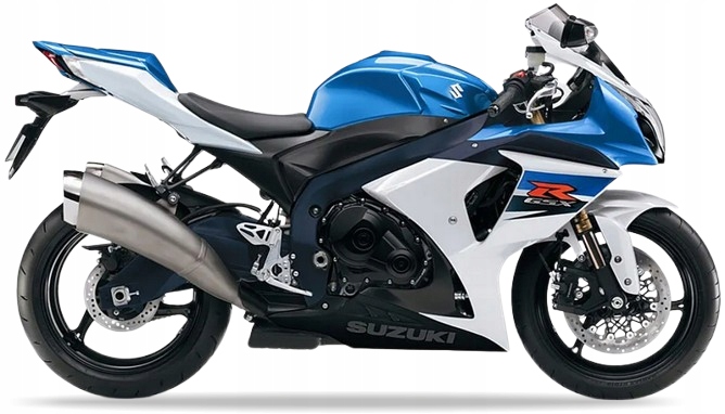 Samolepky Juula Pro Suzuki Gsx-r 1000 2011 Modré Ysf Bílé Ybd