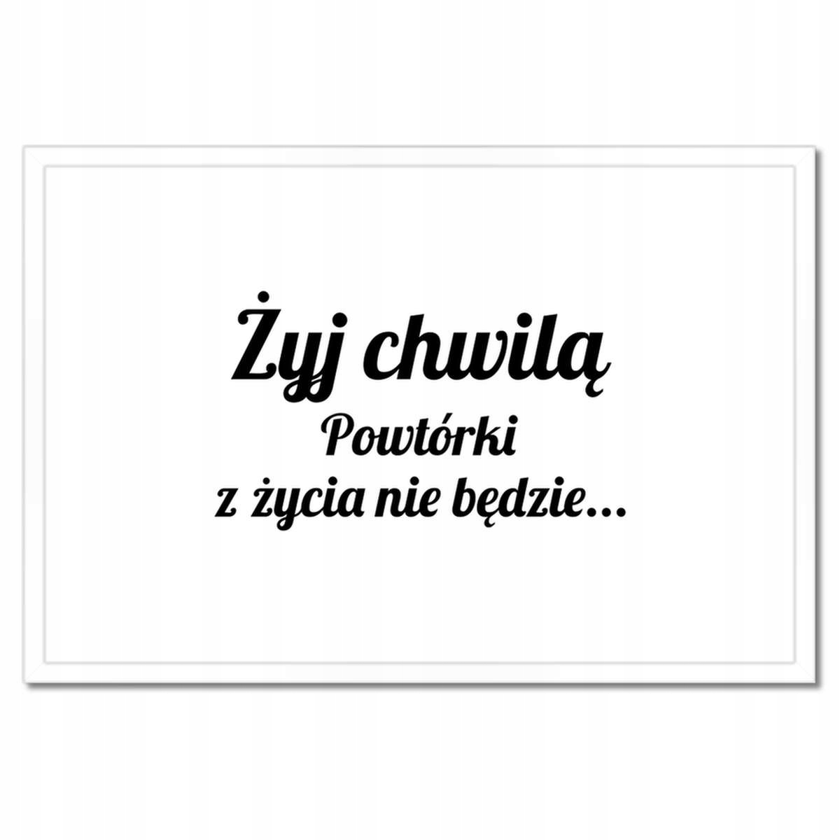 Plakáty v rámu 60x40 Žij okamžikem