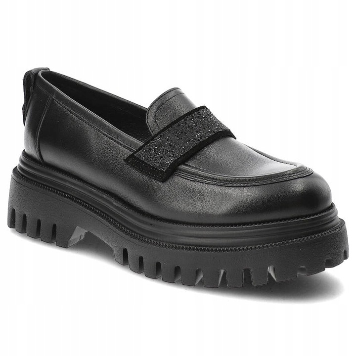 Mokasíny Karino 4881/076 Černá Kůže Vel. 36-40