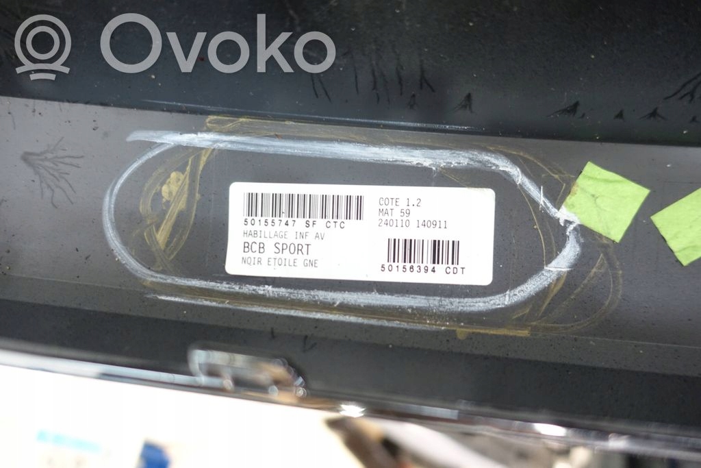 SPOILER doplněk lišta nárazníku předek RENAULT MEGANE V 5 E-TECH 2022
