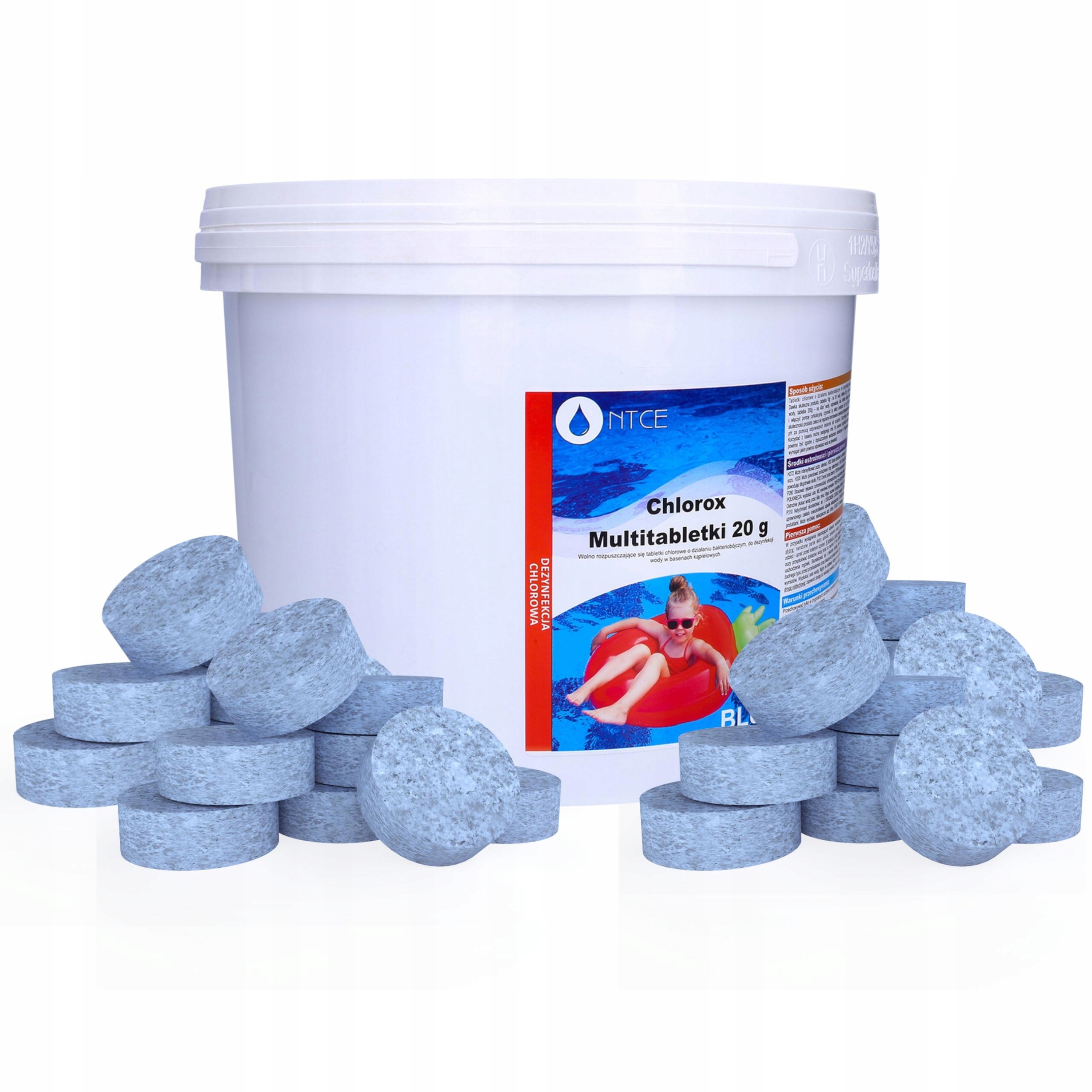 11w1 Chlor do basenu 5kg 20g tabletki multifunkcyjne do jacuzzi chemia spa
