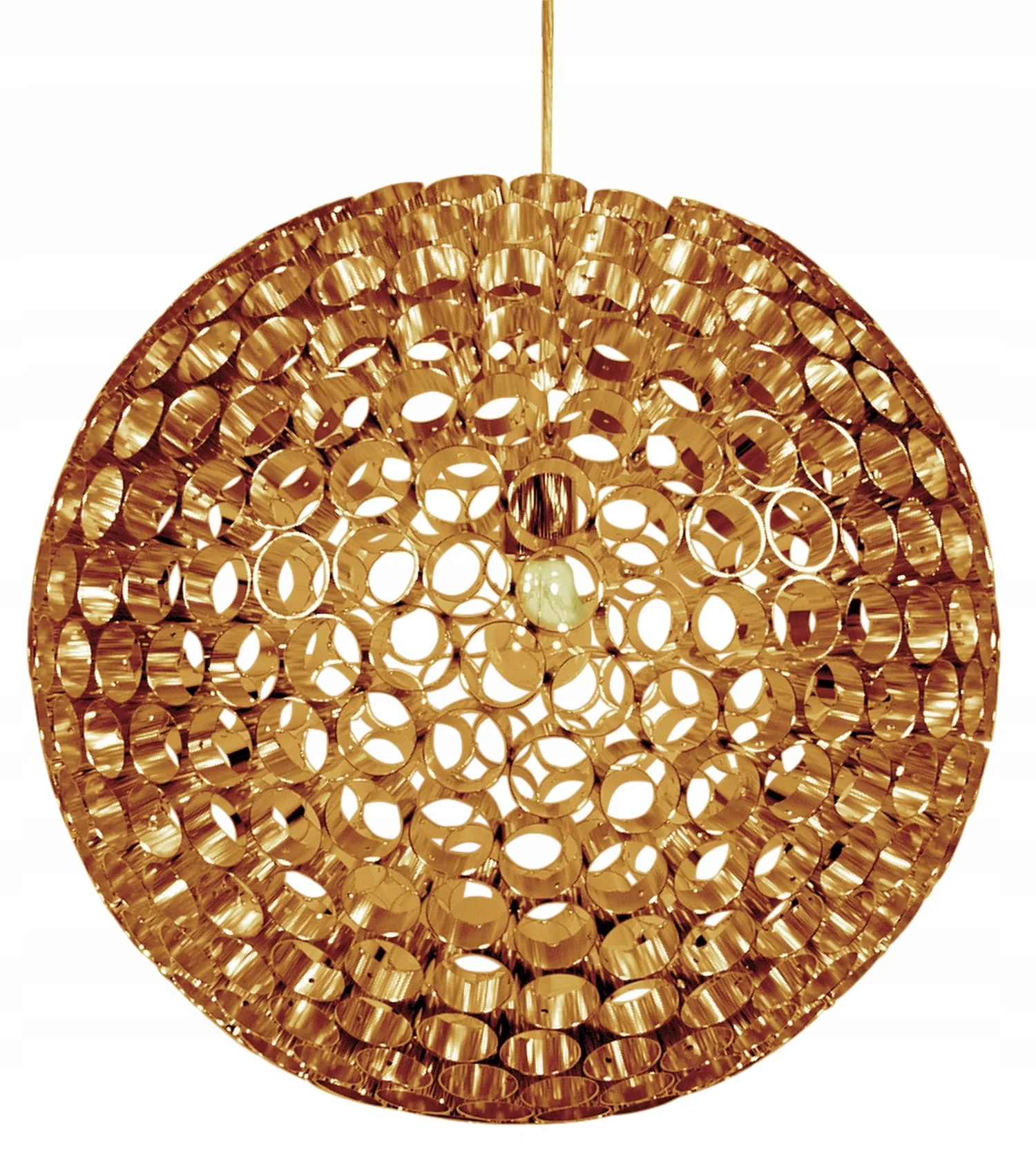 Závesná lampa luster Candellux Abros medená