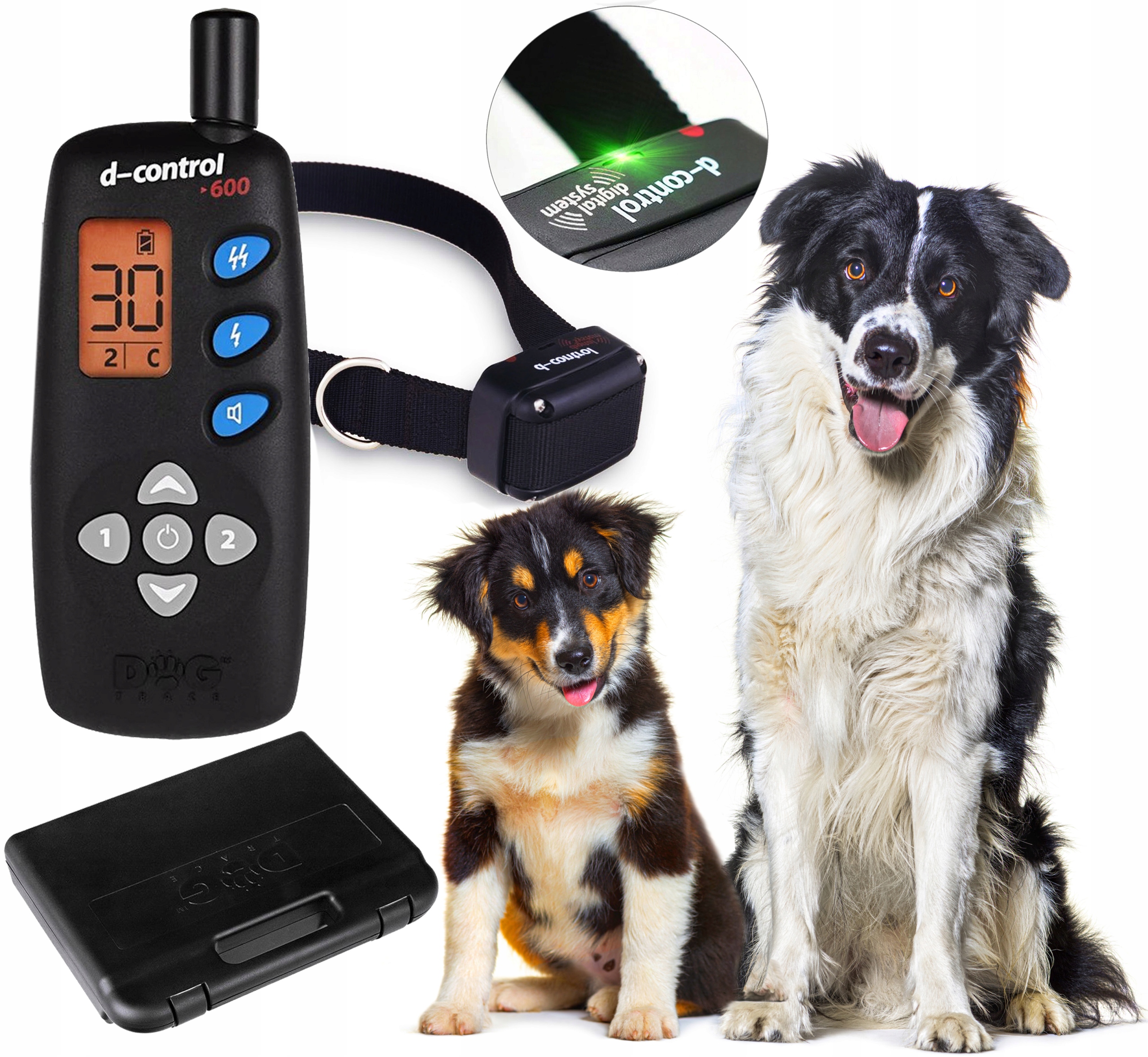 

Elektryczna Obroża Treningowa Dla Psa 600m 2 psy