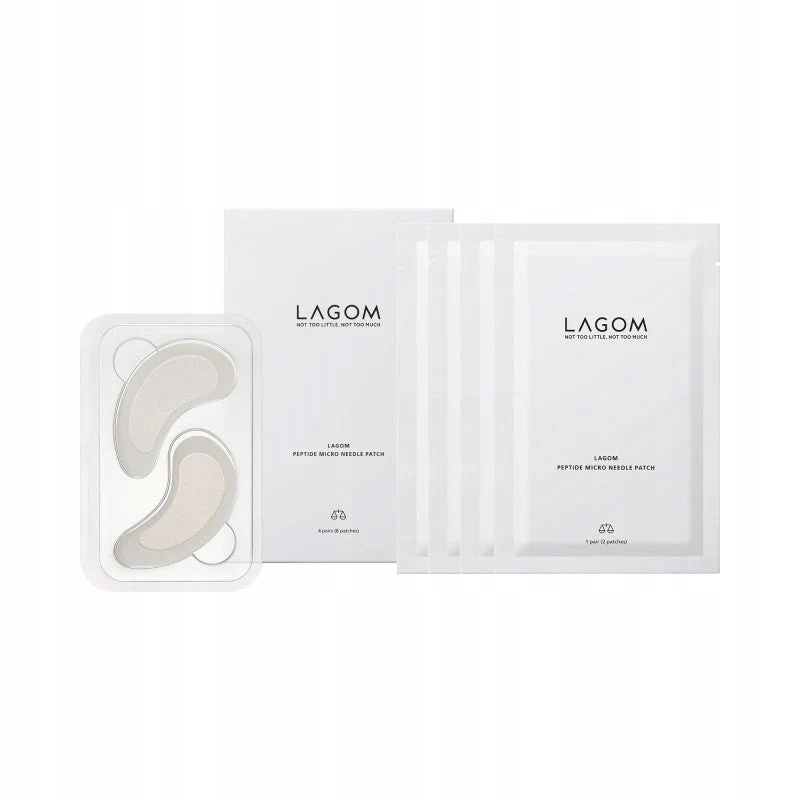 Lagom Peptidové mikro náplasti pro regeneraci 4 páry