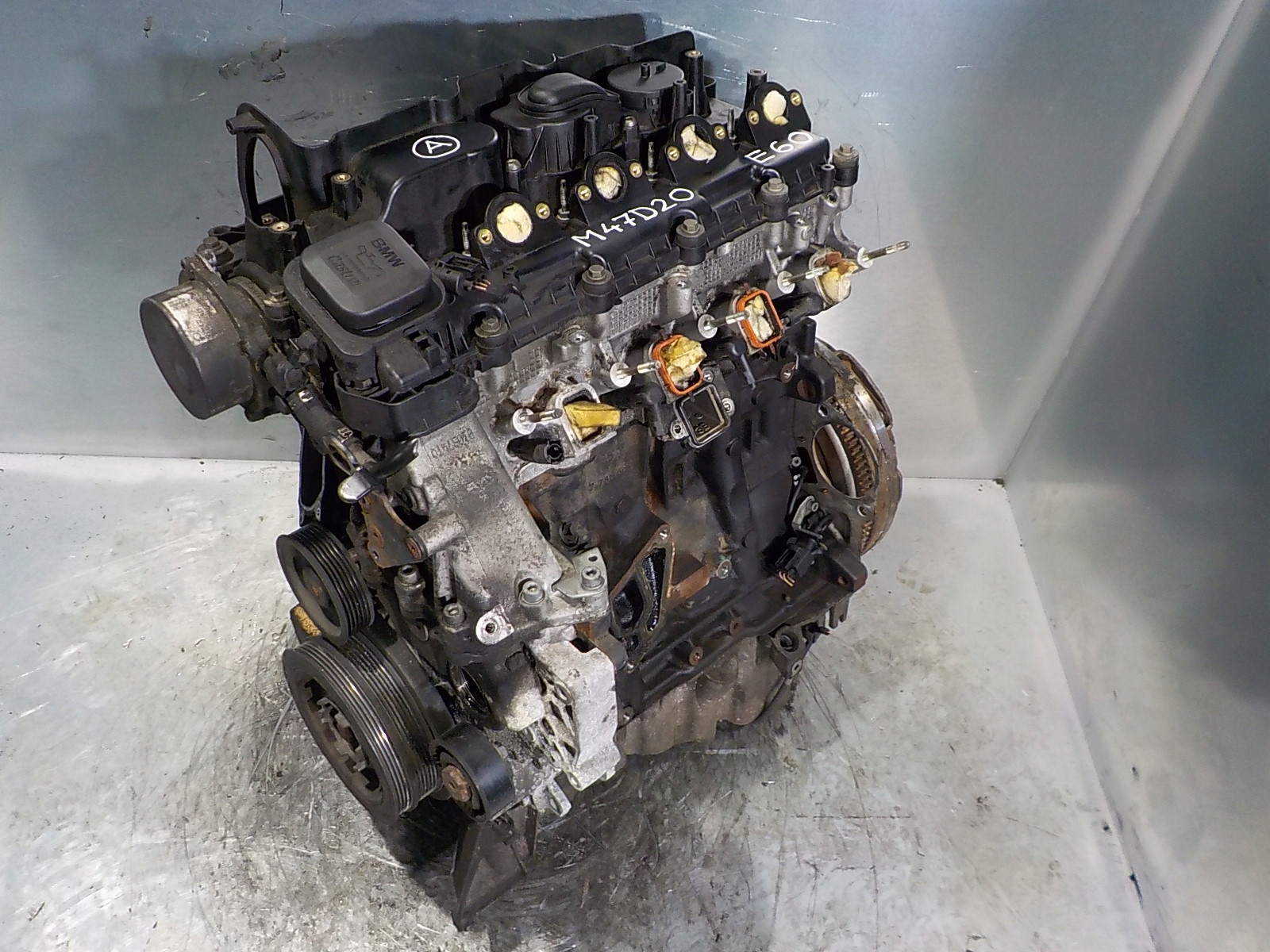 BMW 5 E60 engine 2.0 D 163 KM M47D20 204D4