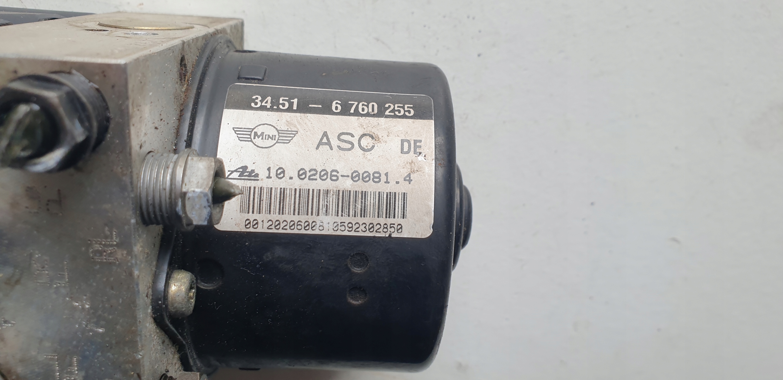 насос ABS MINI COOPER R50 6760255