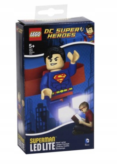 Lego LGL-HE7 Heroes Latarka Superman czołówka