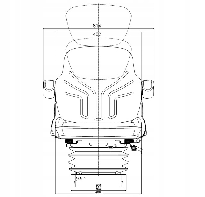 Fotel Grammer MSG 95G/721 Numer katalogowy części GR1248637