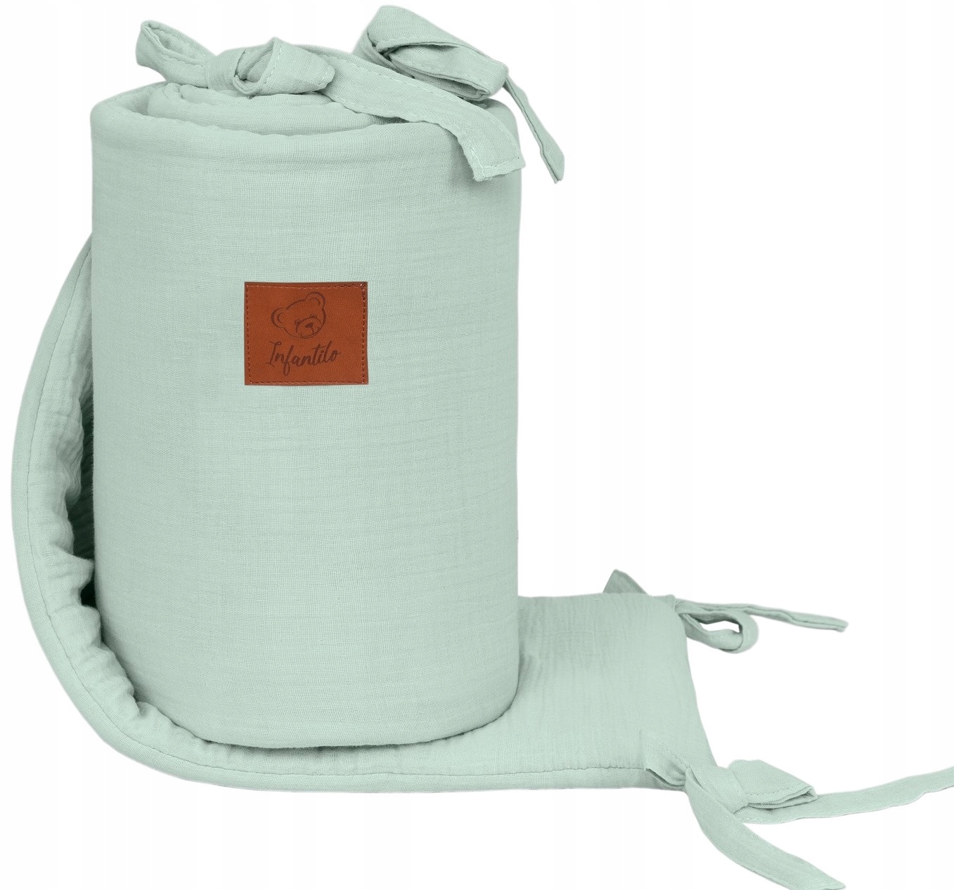 

Infantilo Ochraniacz 180x30 Do Łóżeczka Muślinowy