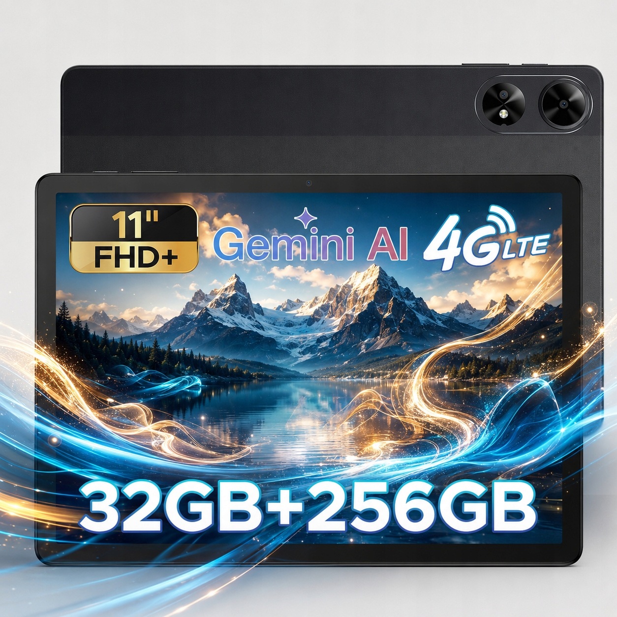 Android Tablet Doogee TabG6+ 11” 32+256GB 8000mAh Két SIM-es Gps 18W 4G Lte