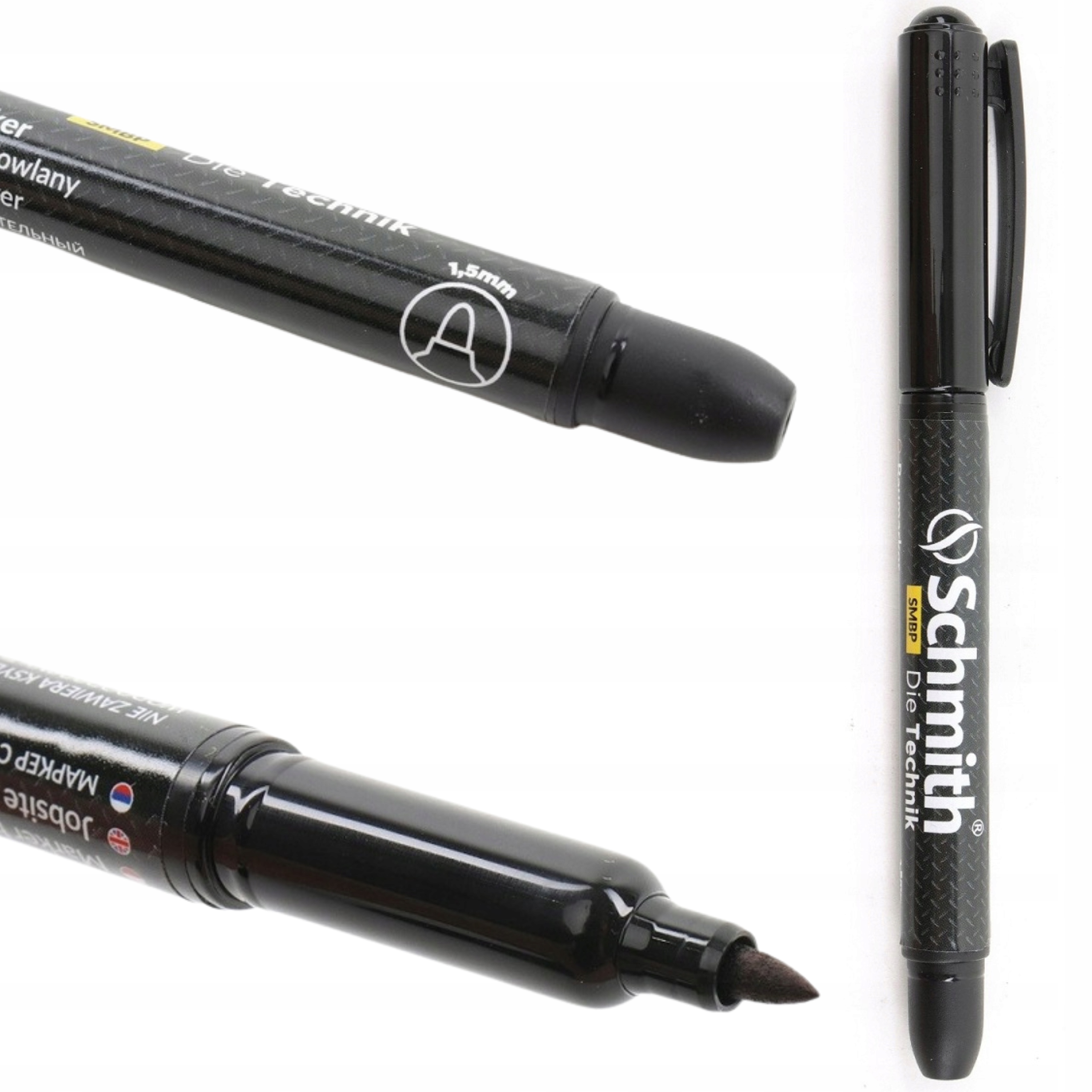 

Marker Budowlany Czarny Flamaster Schmith