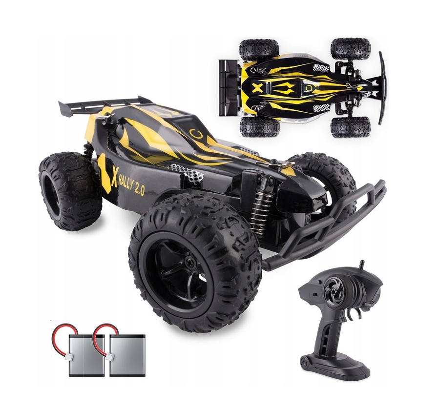 ZABAWKA ZDALNIE STEROWANA SAMOCHÓD OVERMAX RALLY SZYBKI 25 KM/H + BATERIE