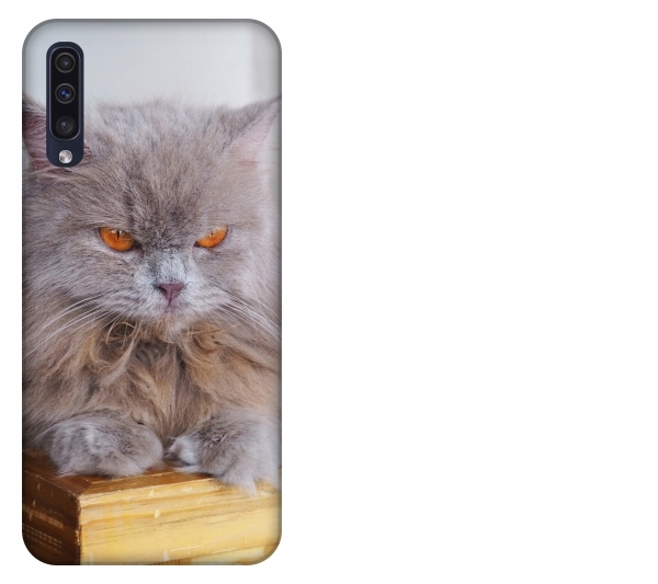 

Etui pokrowiec Samsung Galaxy A50 Kot pers kotek