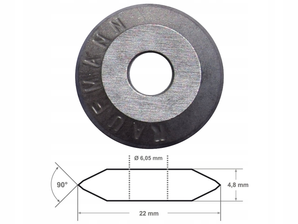 KAUFMANN PROFI kółko tnące 22mm TOPLINE MAXIFLIES