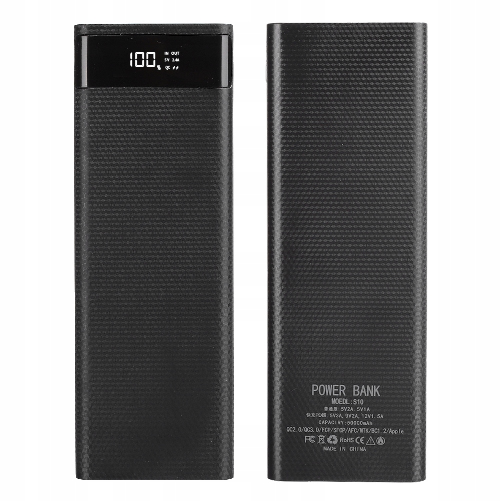 10 X 18650 NORMALNY POJEMNIK NA BATERIE POWER BANK