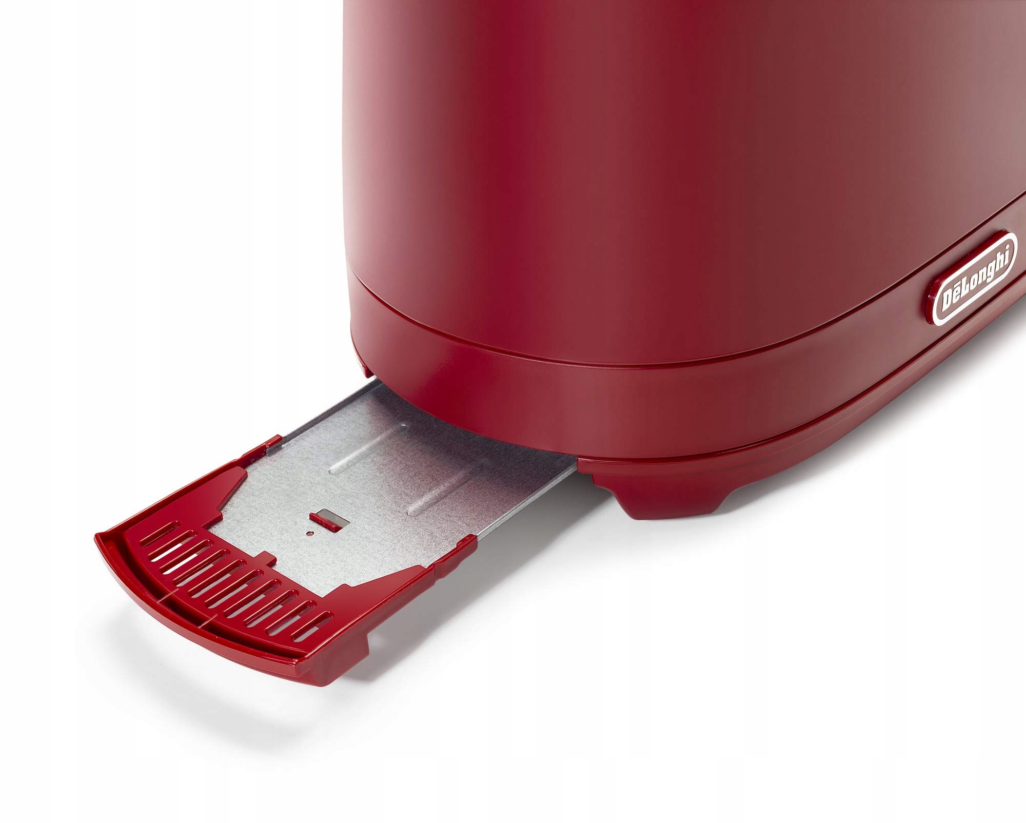 DE LONGHI Toster Z Zestawem Szczypiec 550W Czerwony — miniatura 4
