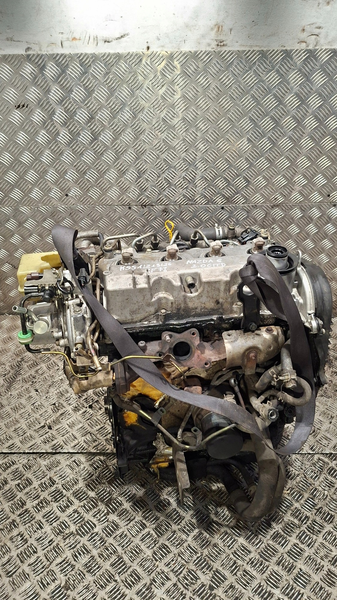 engine pillar unprotected MAZDA 6 GG 2.0 105KW RF7J
