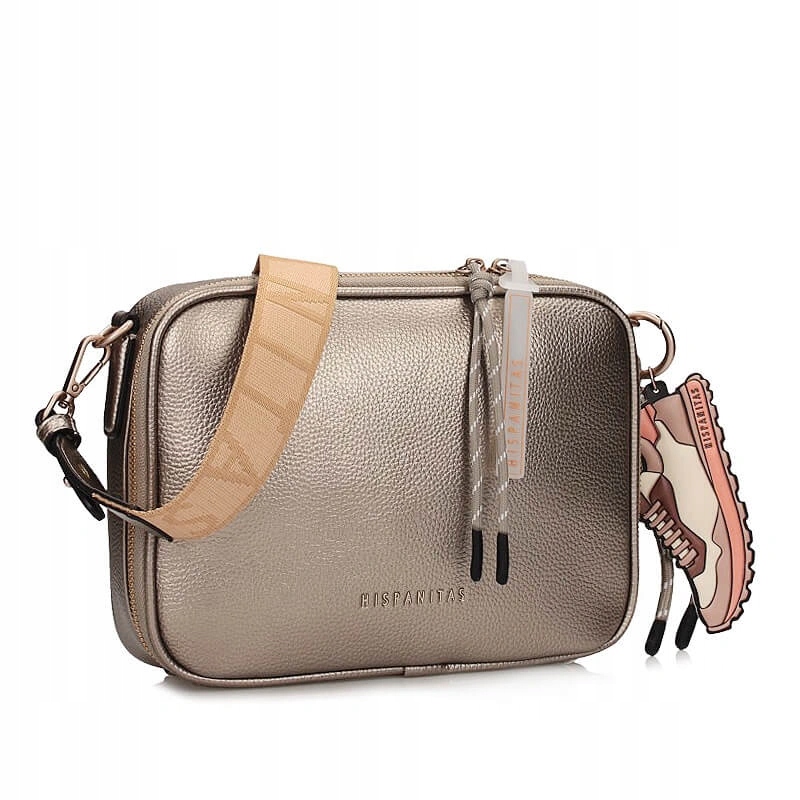 Dámská kabelka Hispanitas BV264721 C002 béžová na zip