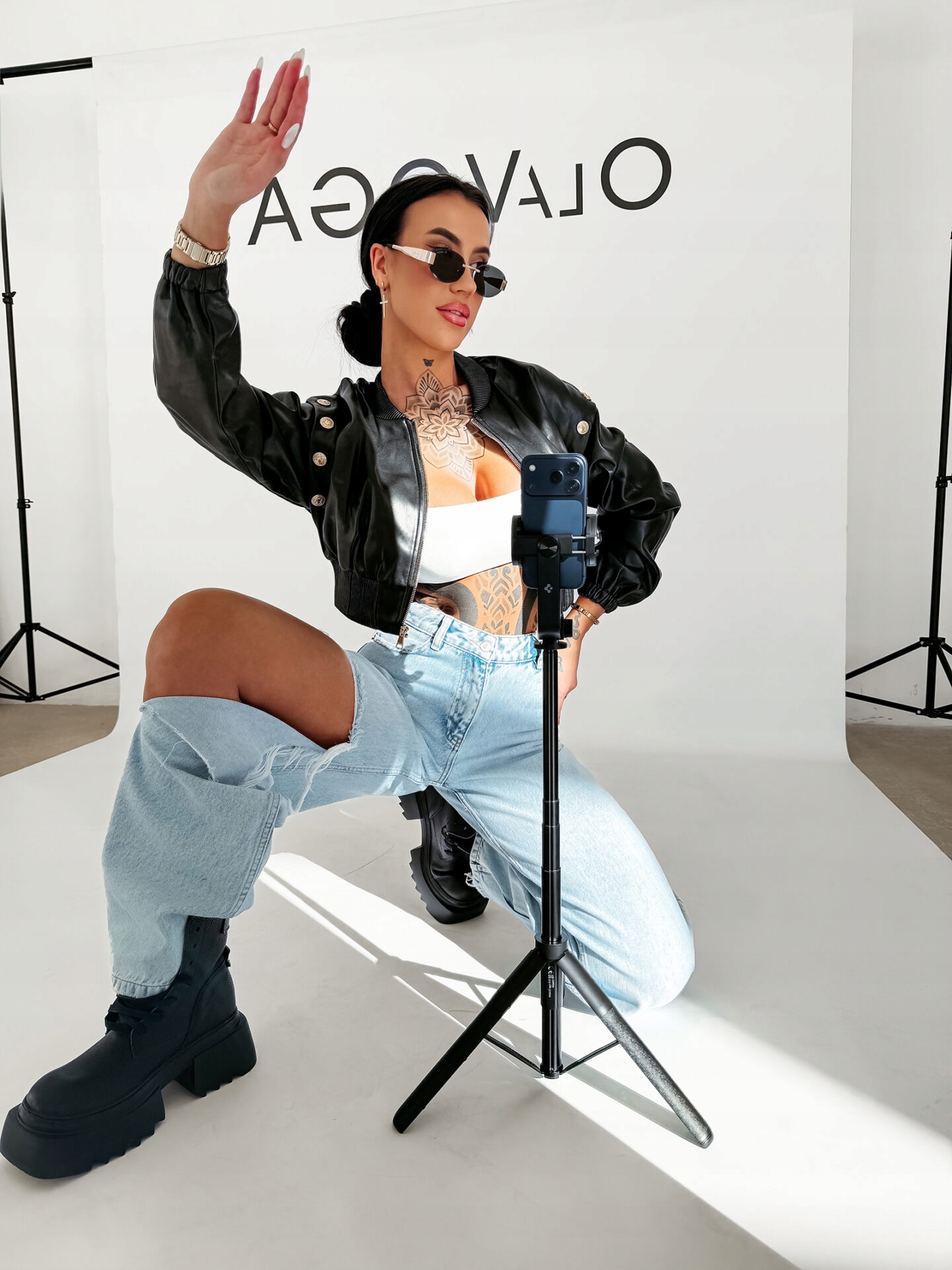 Dámská bunda Olavoga Sao Černá S