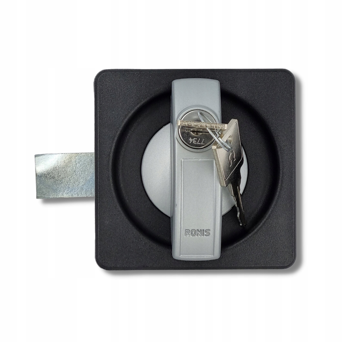 

Zamek Ronis do szaf metalowych 23500 3 pkt wygięta