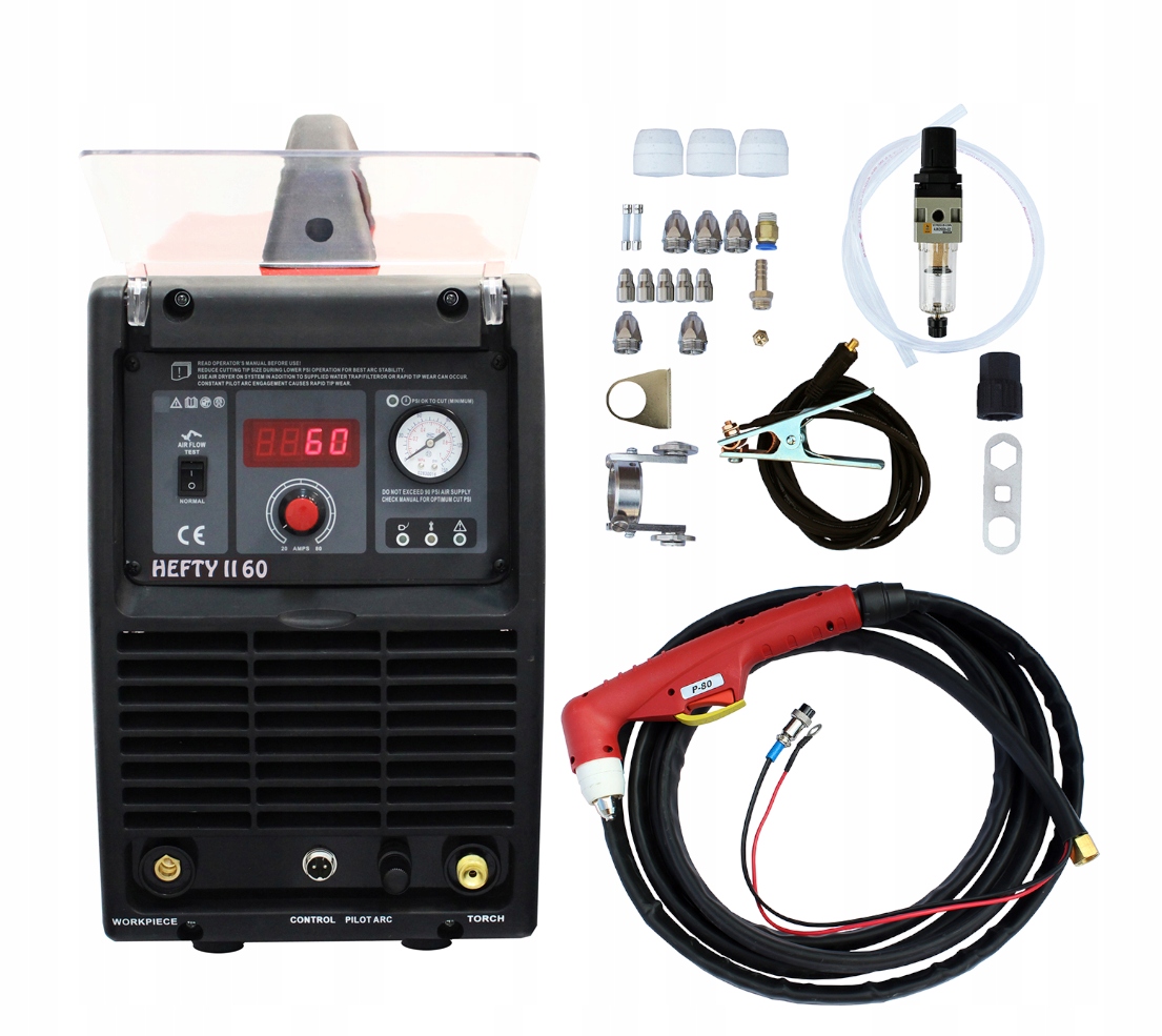 Plazmová řezačka Welder Fantasy Hefty II 60 25 mm 400V 60A