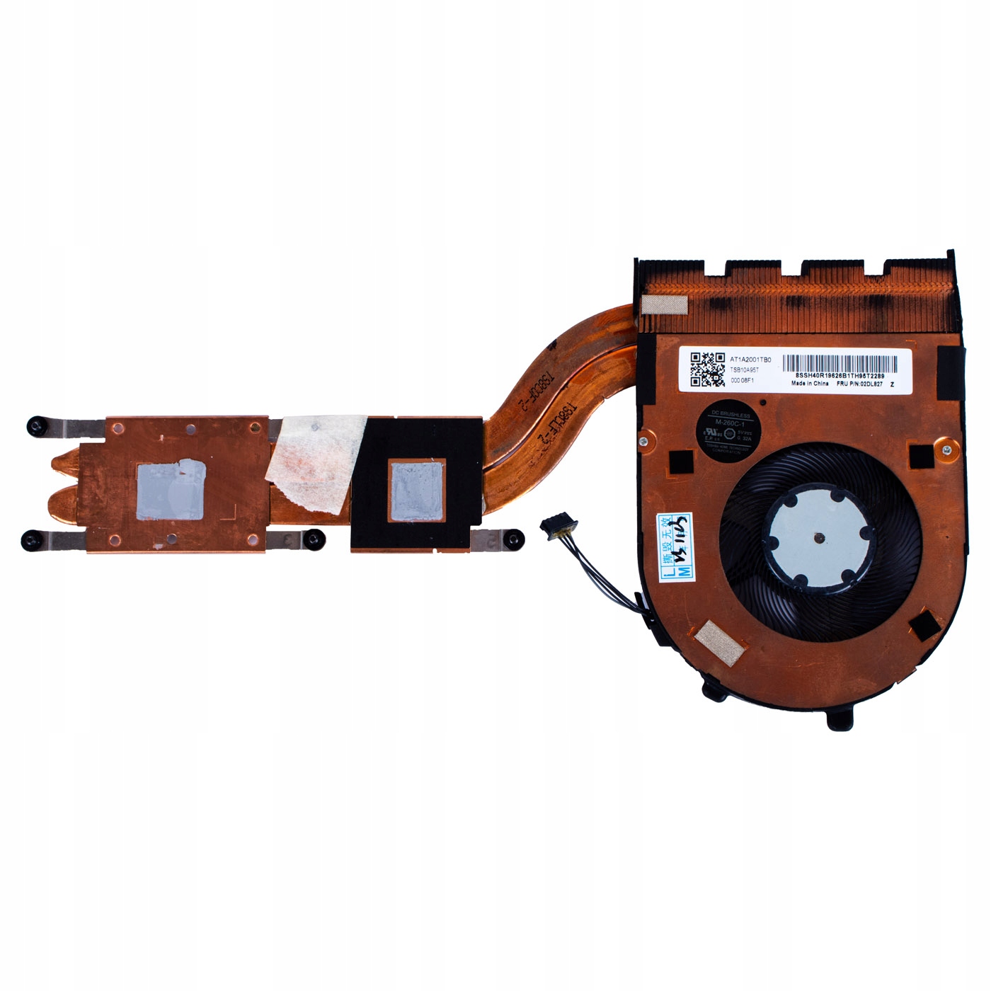 Ventilátor chladiče Lenovo ThinkPad E490 E490s E590 Swg chlazení originál