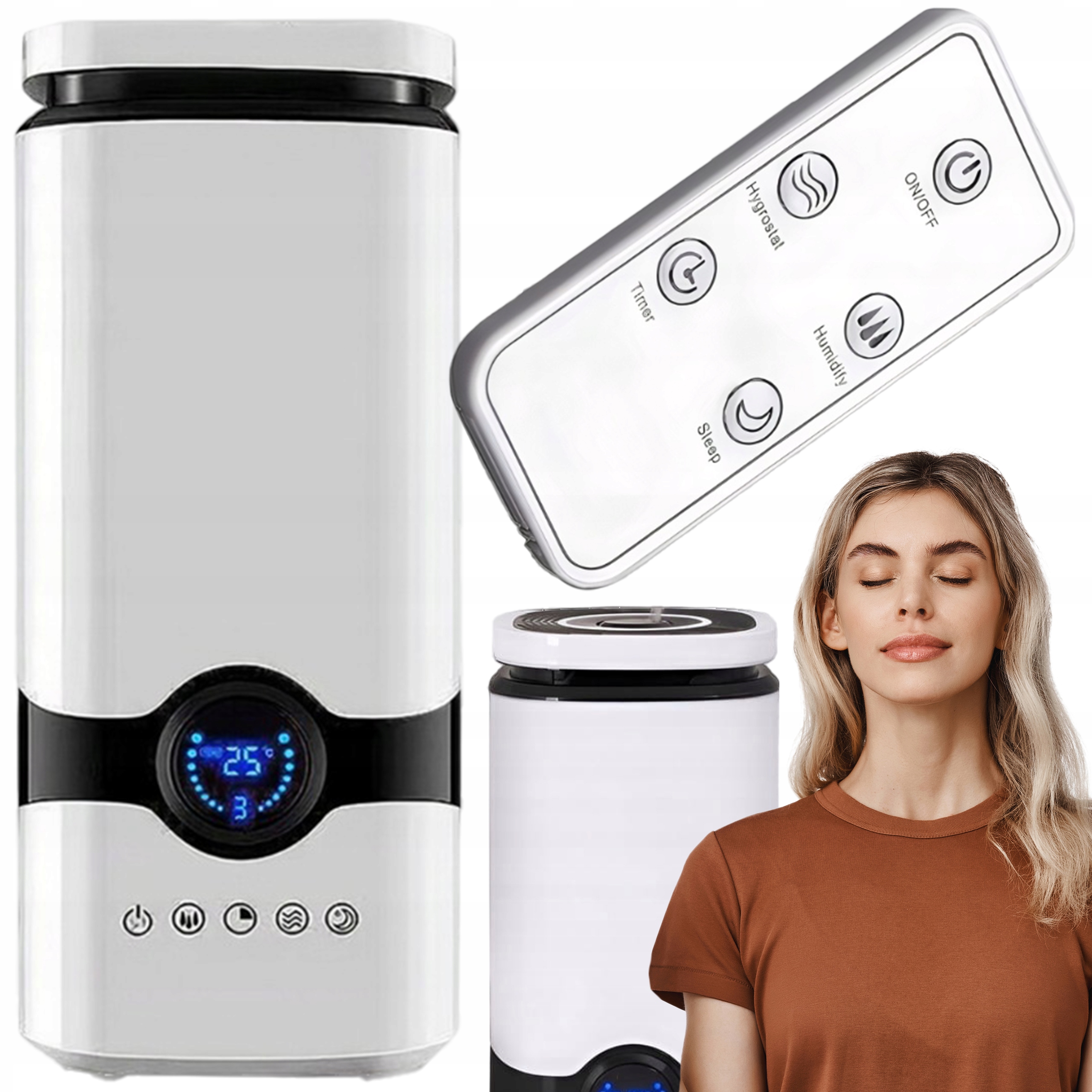 Zvlhčovač vzduchu Smart Home automatický Aromaterapie Pilot