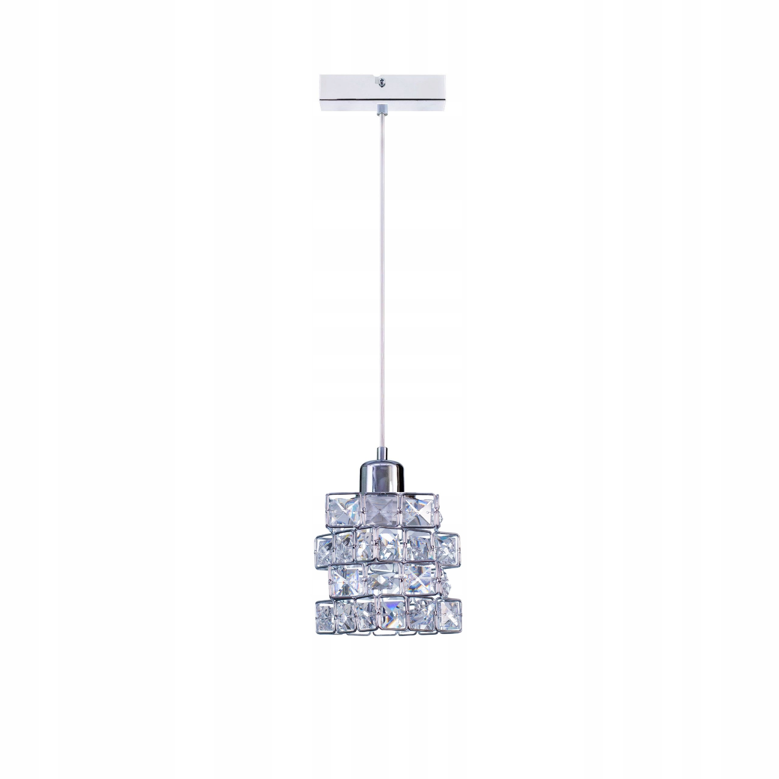

Lampa wisząca Rubik 1 Led Kryształ zwis