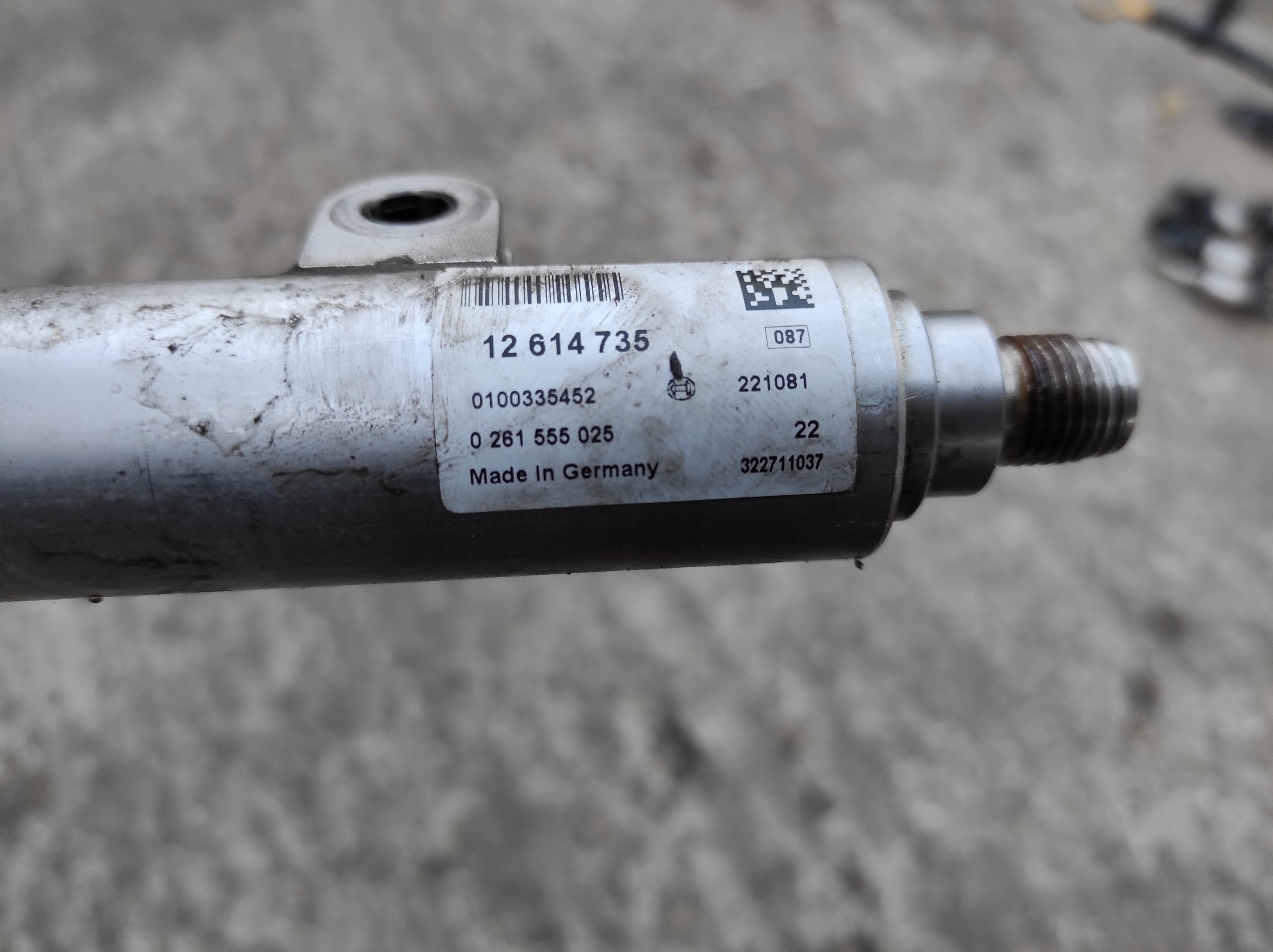 Rampe injection Opel Insignia 2.0 Turbo 12614735