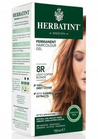 

Herbatint Farba 8R Jasny Miedziany Blond 150ml