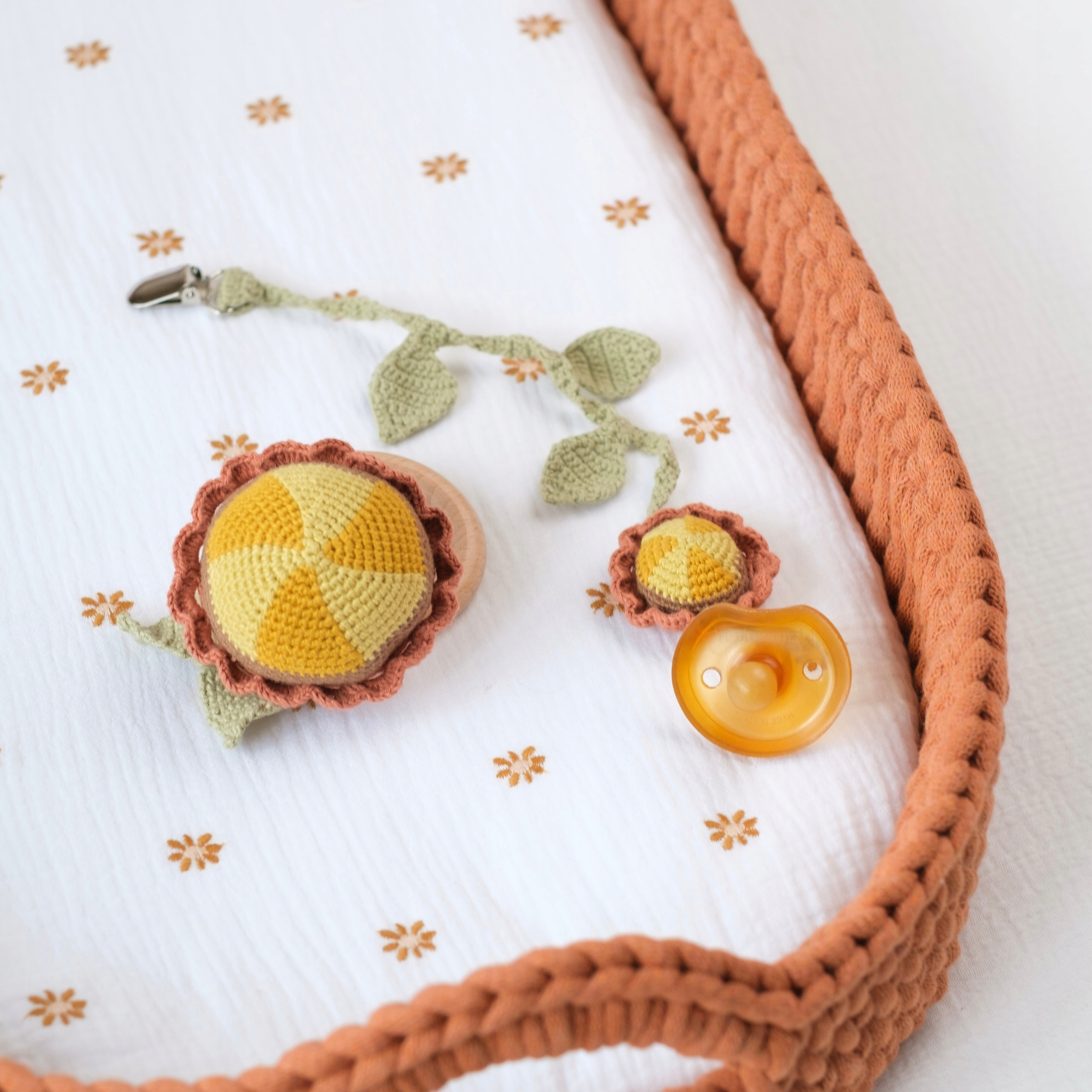 LikeMoses MATERAC PIANKOWY ALOEVERA DO KOSZA MOJŻESZA GONDOLI WÓZKA 75X35CM Płeć unisex