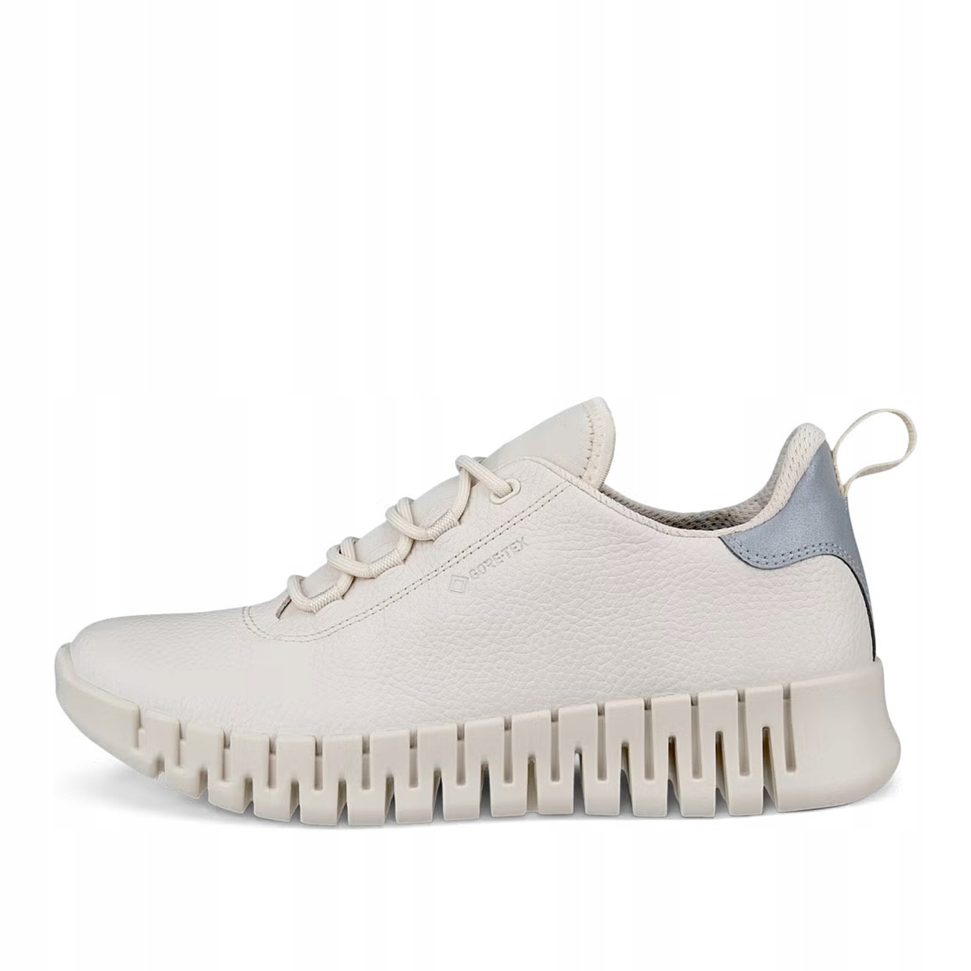 Sneakersy Damskie Ecco Gruuv Skórzane Beżowe Oddychające Rozmiar 38