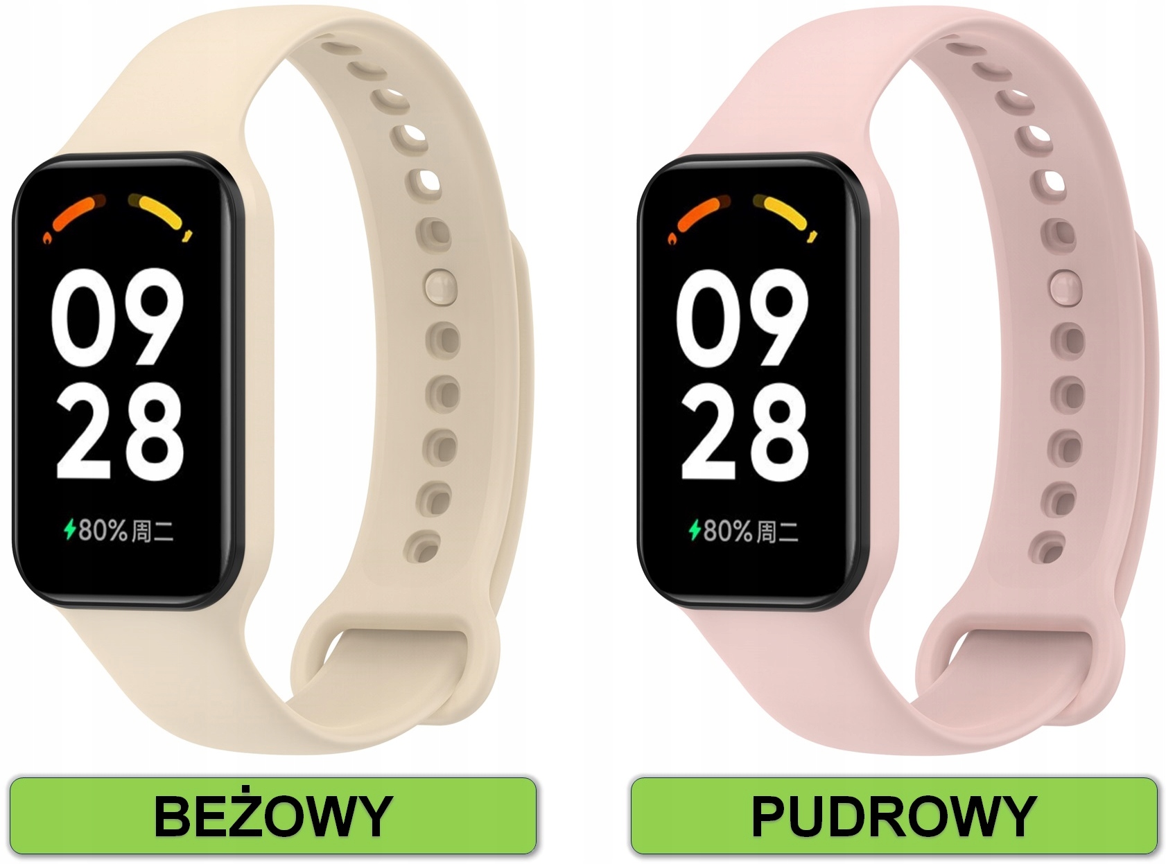 PASEK OPASKA DO XIAOMI REDMI SMART BAND 2 / MI BAND 8 ACTIVE | KOLORY Pasuje do modelu REDMI SMART BAND 2 - PASEK OPASKA BRANSOLETA