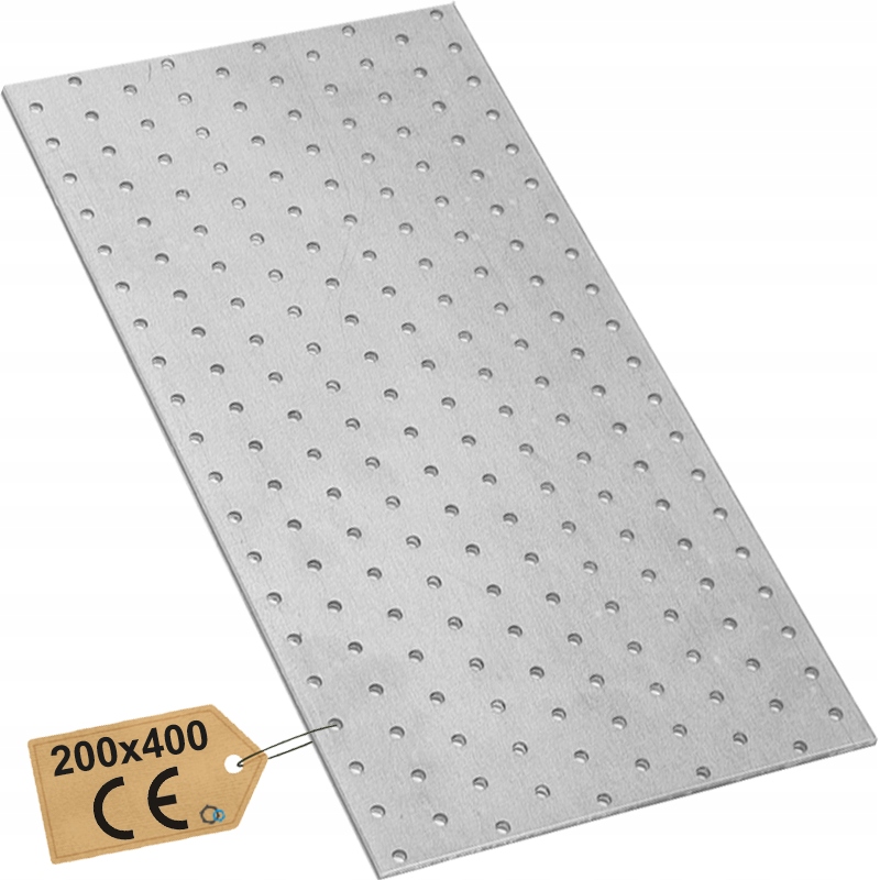 

PP25 Płytka Perforowana Łącznik Płaski Oc 200x400