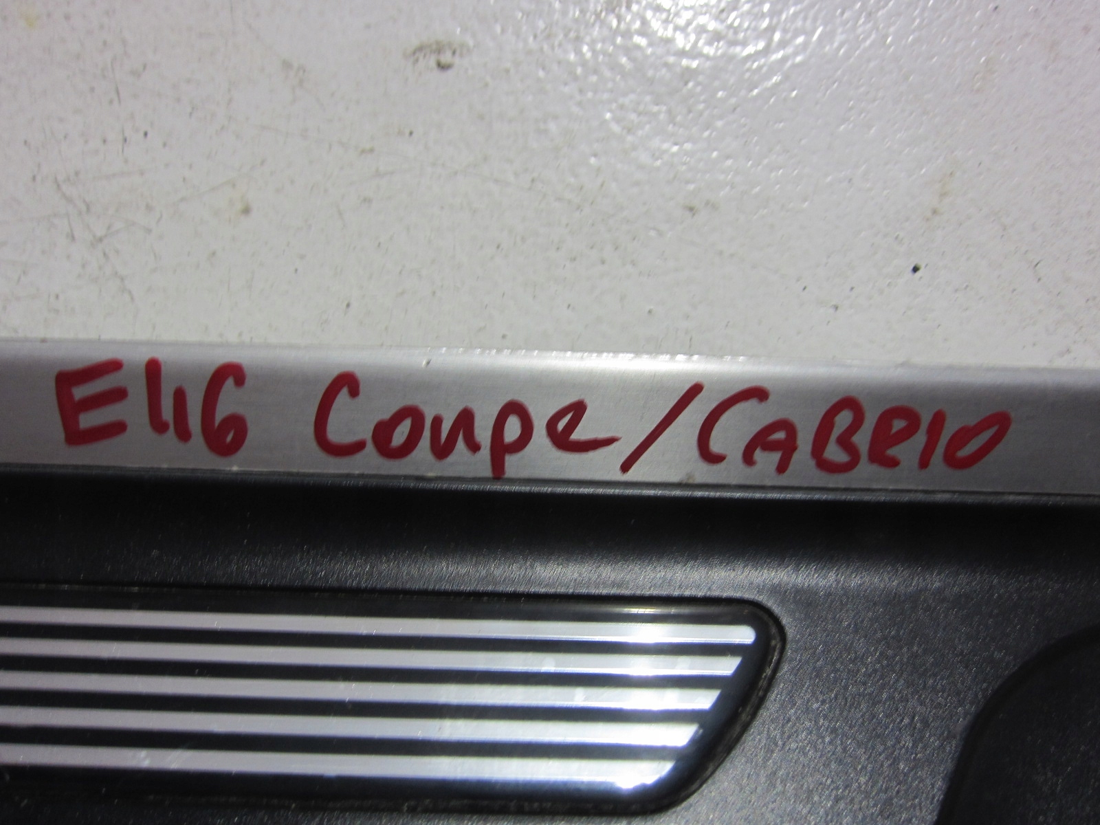 BMW E46 COUPE cap threshold MPAKIET moulding MPAK