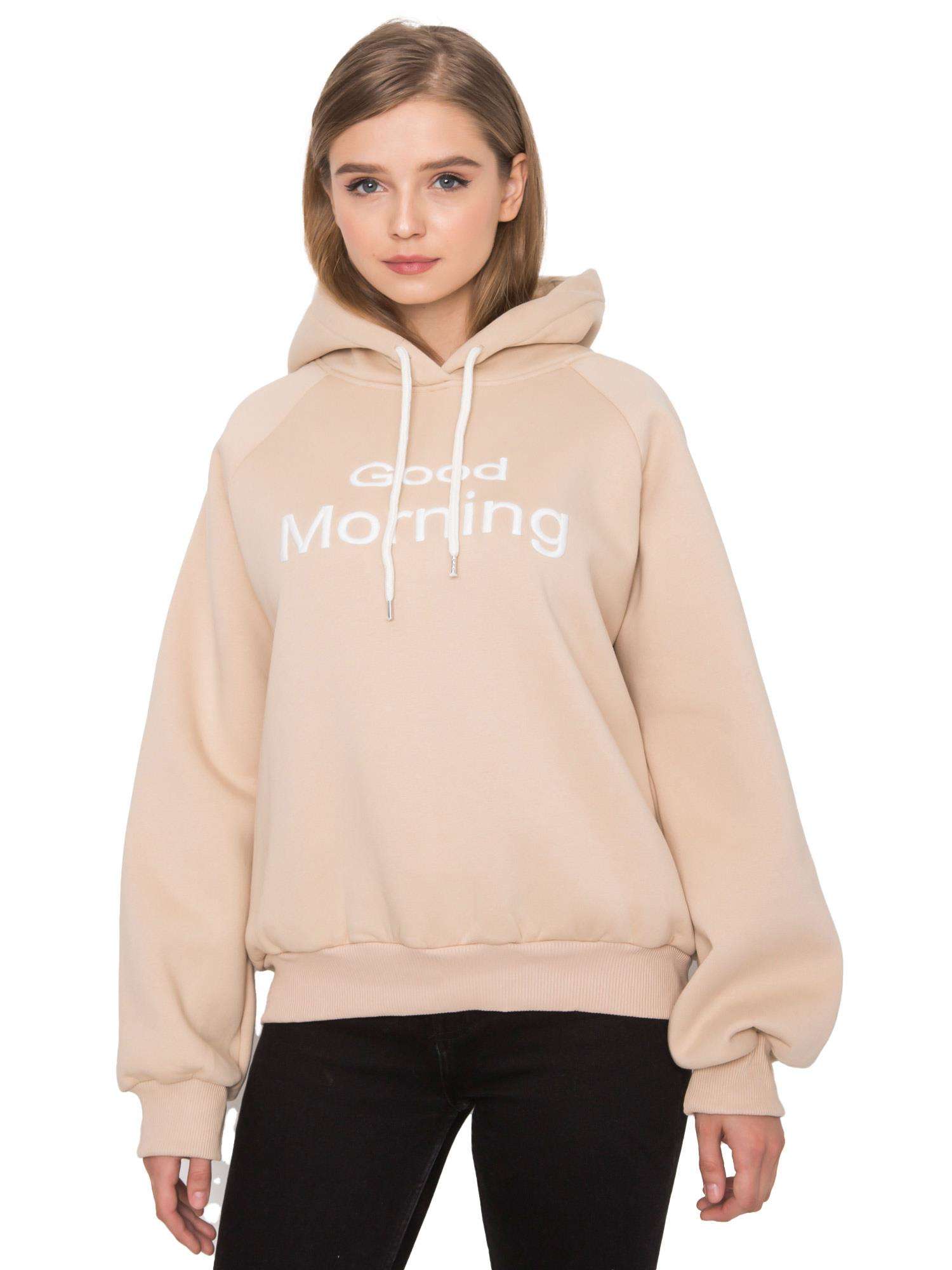 

Damska Bluza Ocieplana oversize z kapturem - L/XL