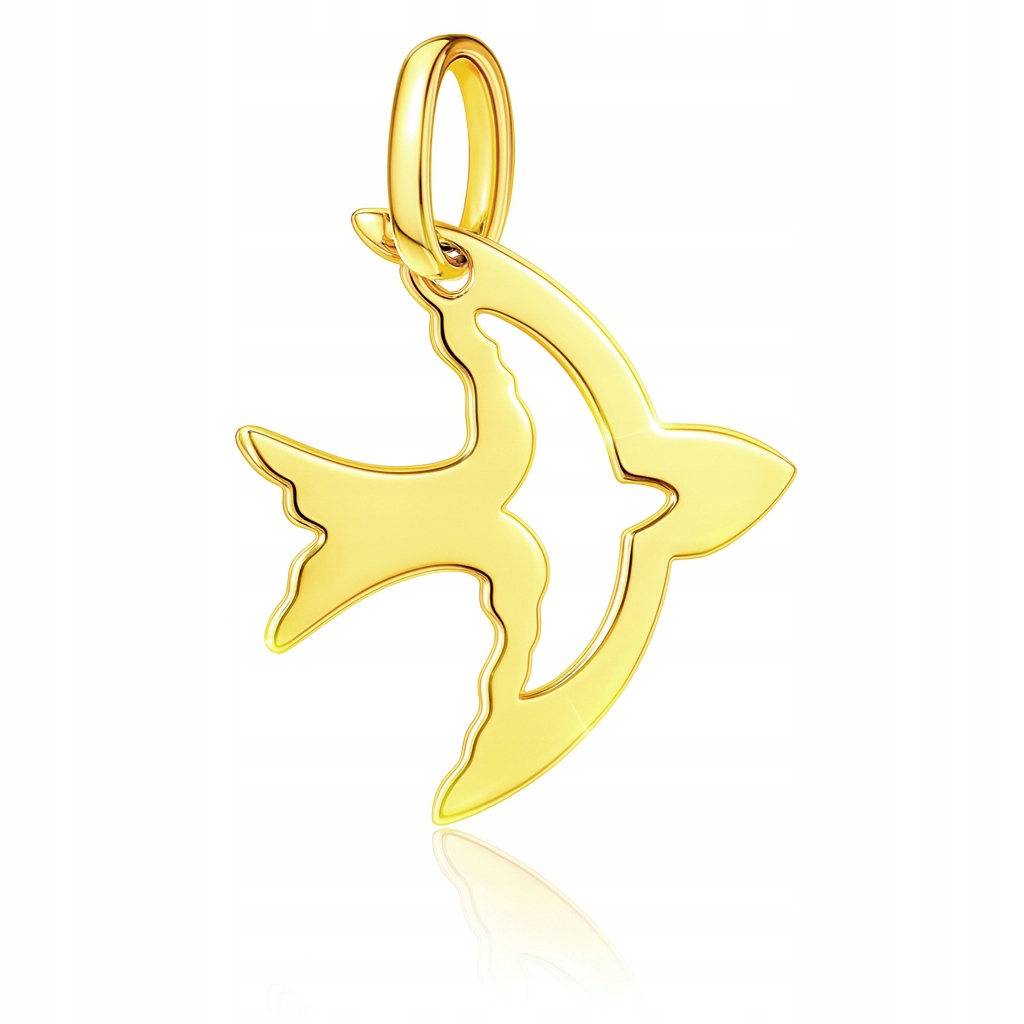 Zlatý přívěsek vlaštovka Pr. 585