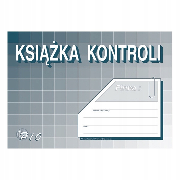 

Druk Książka Kontroli P10 A5 Michalczyk