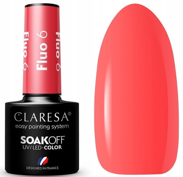 

Claresa Lakier Hybrydowy Fluo 06