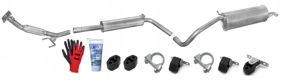 Škoda Fabia 1.4i 44-50kW (1999-5/2003) sada tlumičů Kombi bonus