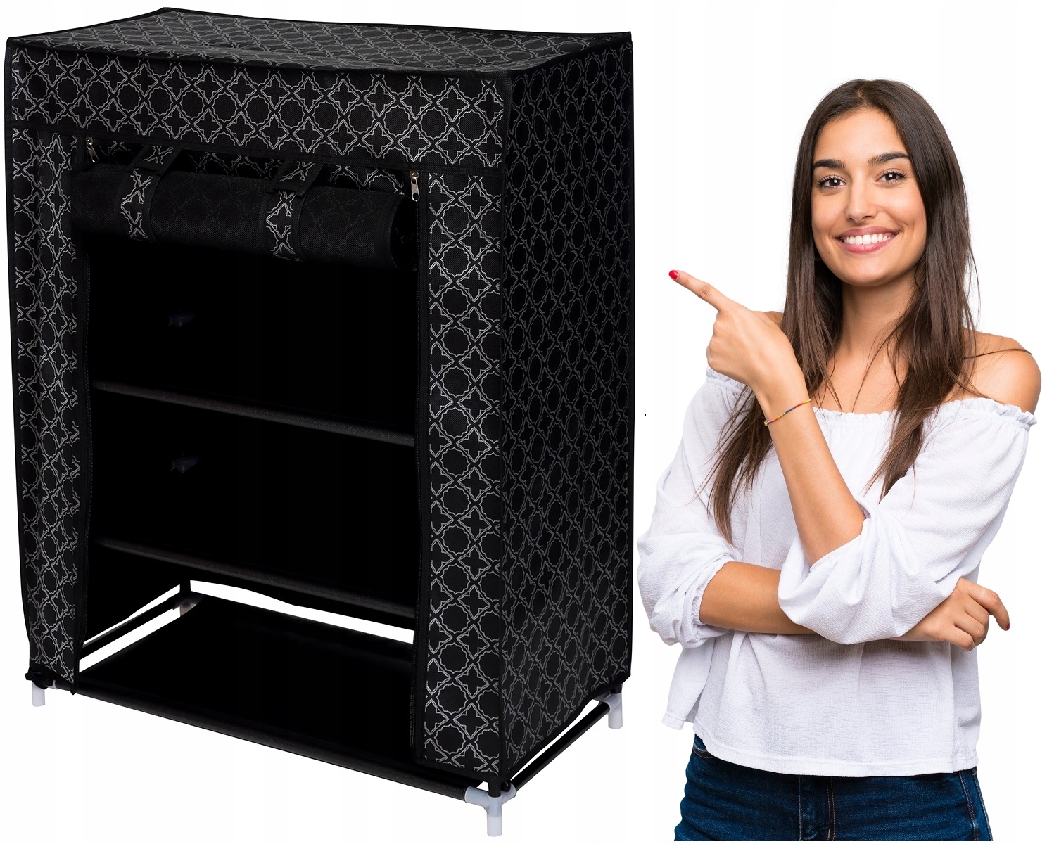 

Szafka Materiałowa Regał Półki Na Buty Organizer
