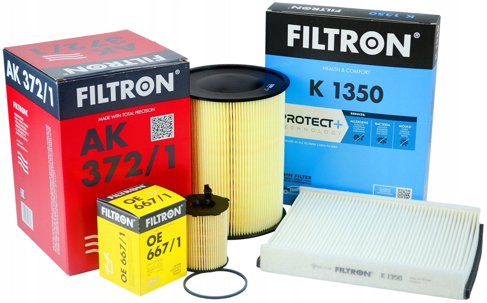 

Filtron Zestaw Filtrów Ford Focus III MK3 1.5 Tdci