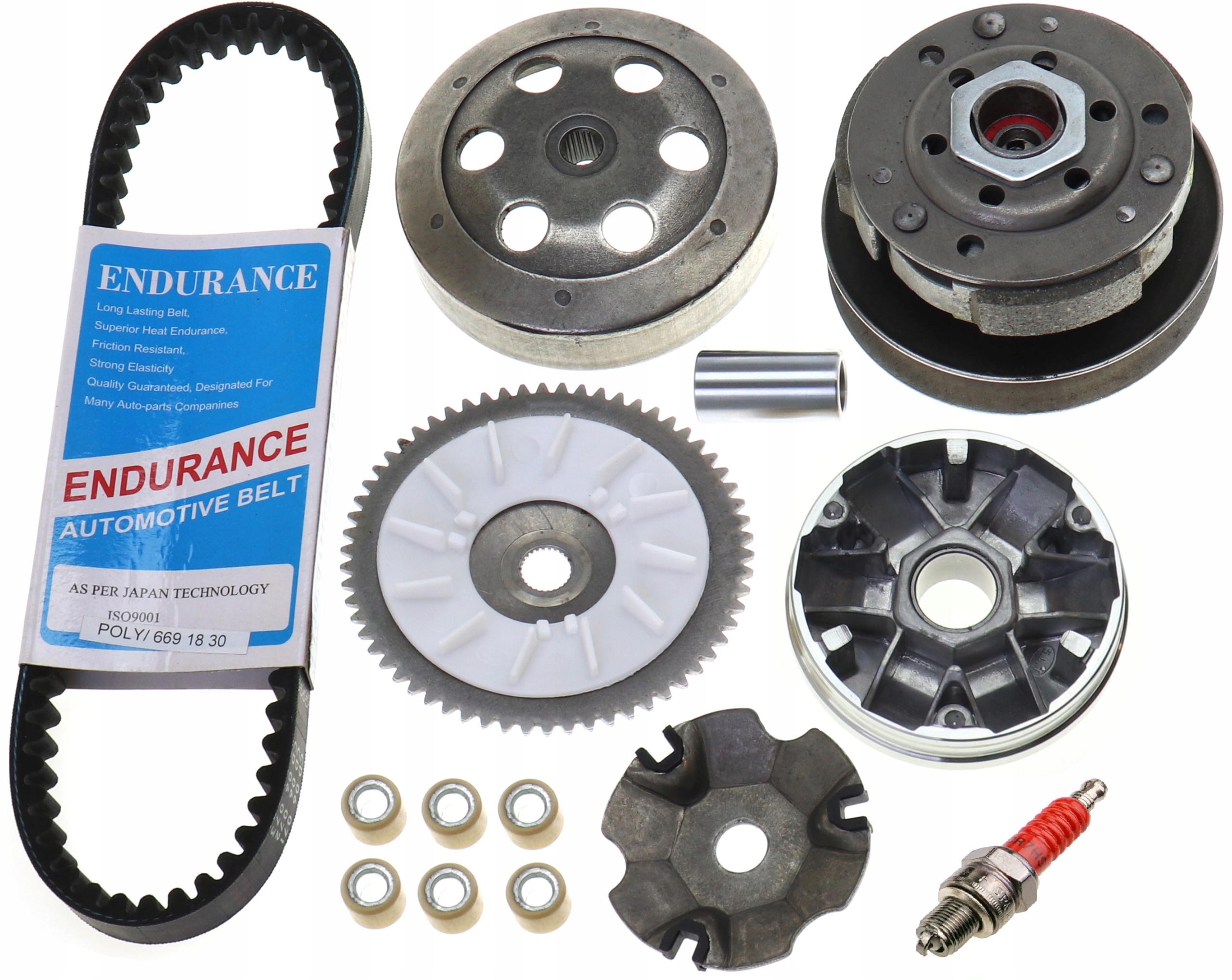 SPRZEGLO WARIATOR TUNING PASEK 669 SKUTER 4T