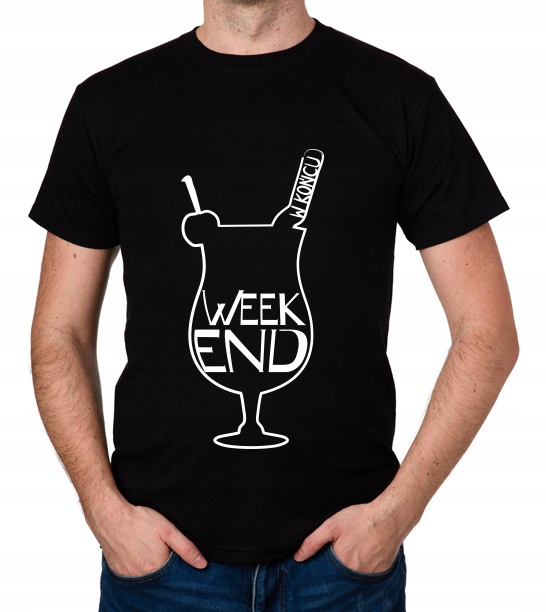 

koszulka W Końcu Weekend prezent