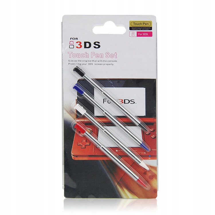 IRIS Zestaw czterech rysików teleskopowych do Nintendo 3DS